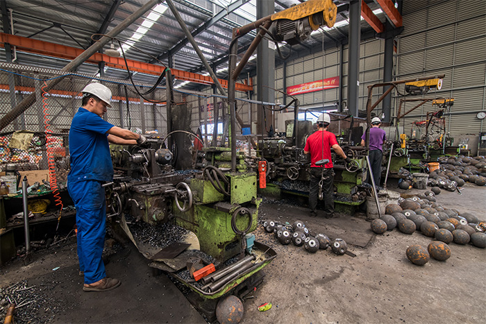 景洪网架配件车间